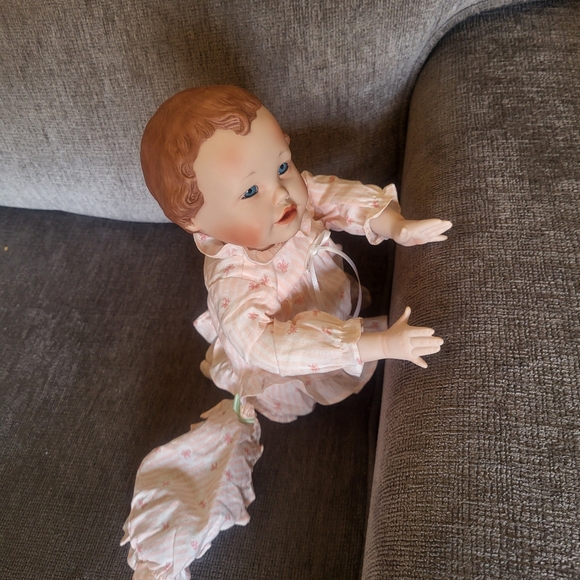 Vintage Collectible Charming Pink Baby Doll with Accessories - Picture 9 of 9